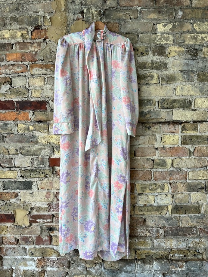 Christian Dior printed loungewear house dress